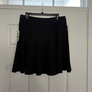 INC Skirt Knit Large Black